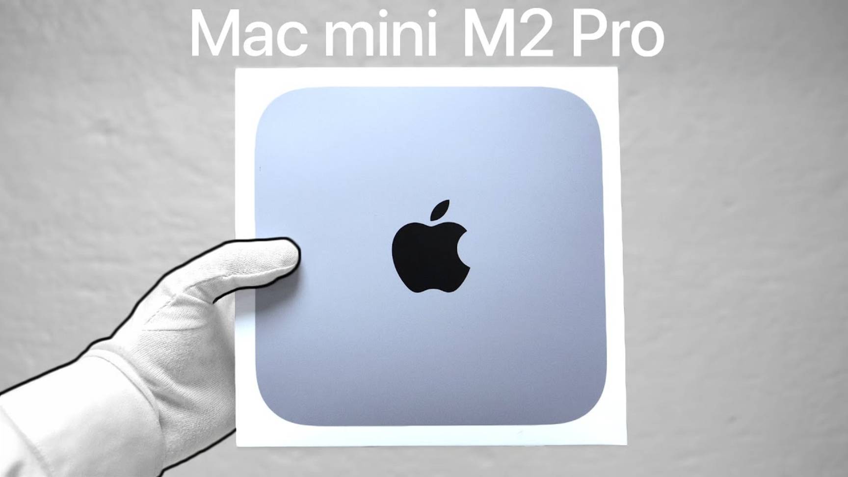 Распаковка Mac mini M2 Pro и "Настройка игр" (2023)