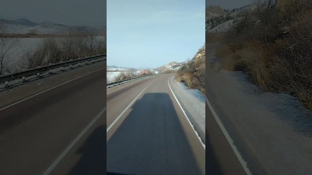 Сирпантин от Улан- Уде в сторону Красноярска