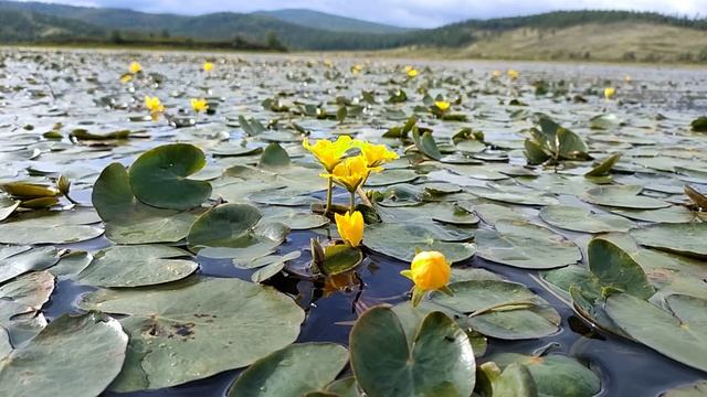 Одно из прекрасных озер Тувы