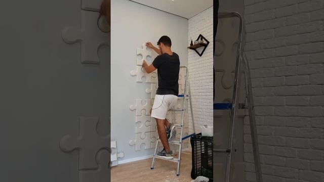 Необычный дизайн стены