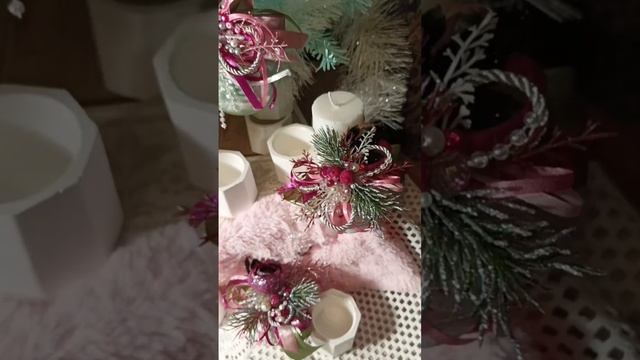 Новогодняя атмосфера. Создаю уют с помощью ручных поделок😊😍🎅
