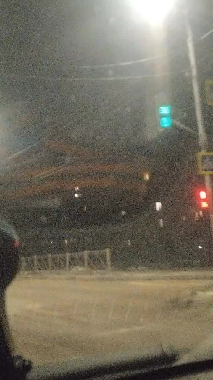 вечер город