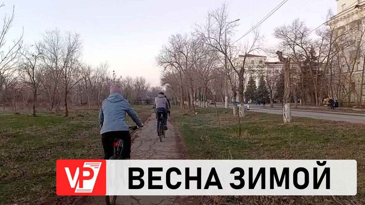 3 ЯНВАРЯ В ВОЛГОГРАД ПРИШЛО ВЕСЕННЕЕ ТЕПЛО