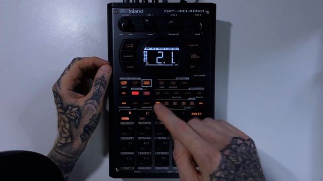 Roland SP-404 MKII Tutorial Series 29 - How To Create Patterns