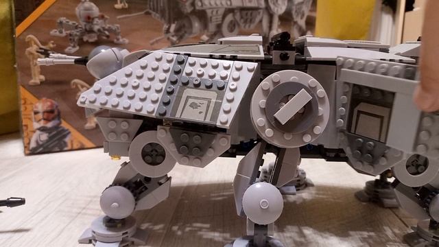 обзор на Лего star wars at-te