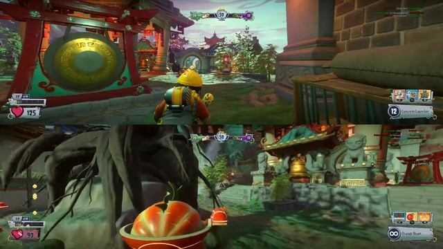 Plants vs Zombies GW2_на двоих