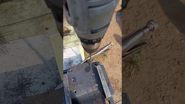 Как нарезать резьбу М6 в отверстии.