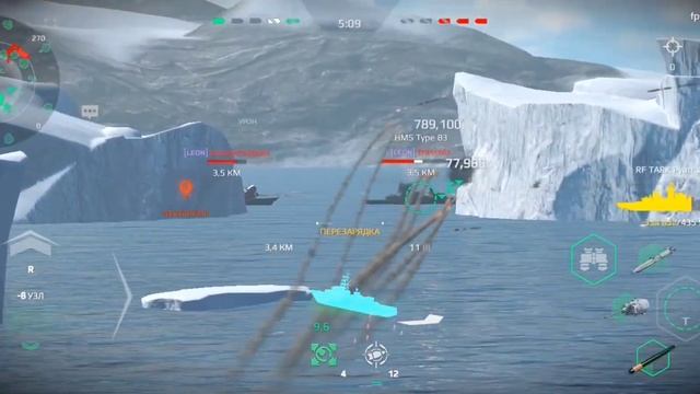 Modern Warships. Розыгрыш арткоинов, результат 7.04.2023. RF TARK Pyotr Velikiy 1.9M damage fight.