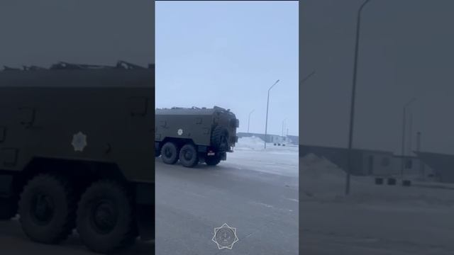 В Казахстане во время метели столкнулись 95 машин