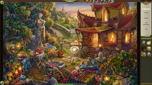 Hidden City Поиск скрытых предметов. Долина Осени (Слова наоборот). Прохождение от SAFа