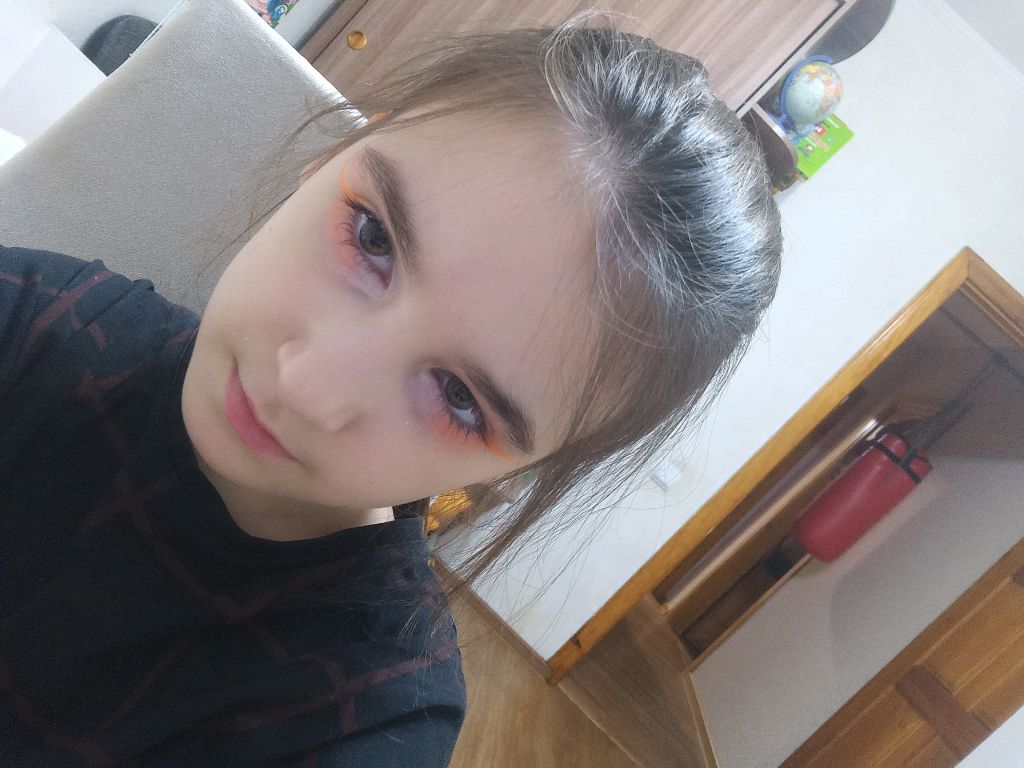 6 часть учусь краситься