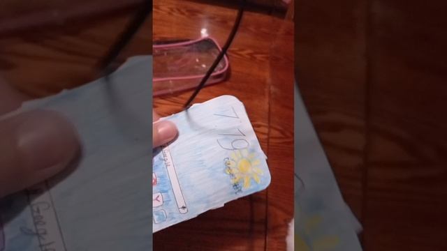 Бумажный таба телефончик