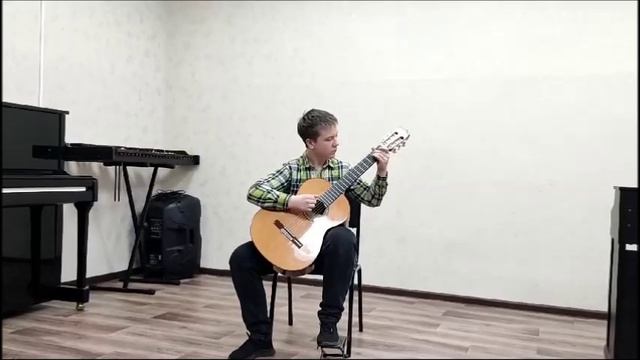 В.Трусов "Маленький рокер" исп.Околелов Матвей- Нововаршавская ДШИ.