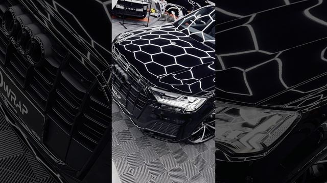 Audi Q7 чёрная антигравийка2024г