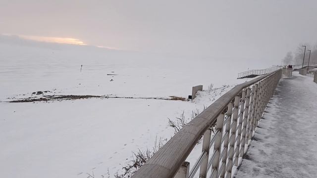 Туманный новогодний Череповец