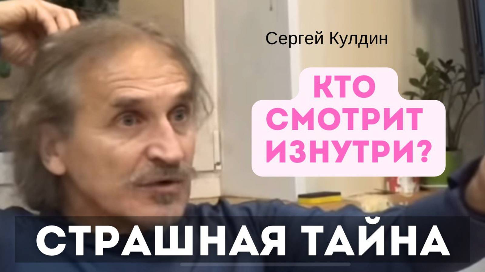 Страшная тайна! Кто смотрит изнутри? Сергей Кулдин