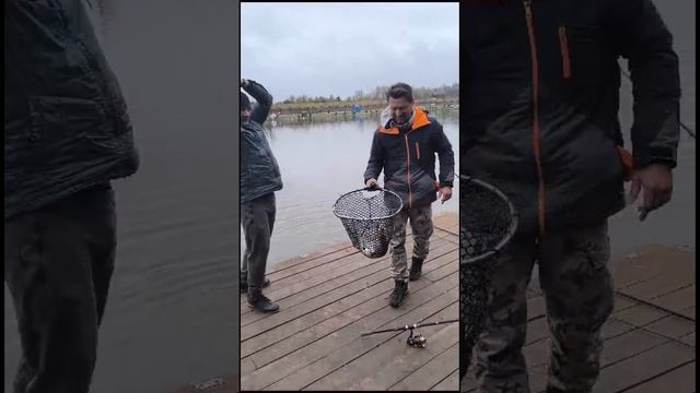 Рыбалка на форель + поймали карпа на спиннинг 05.10