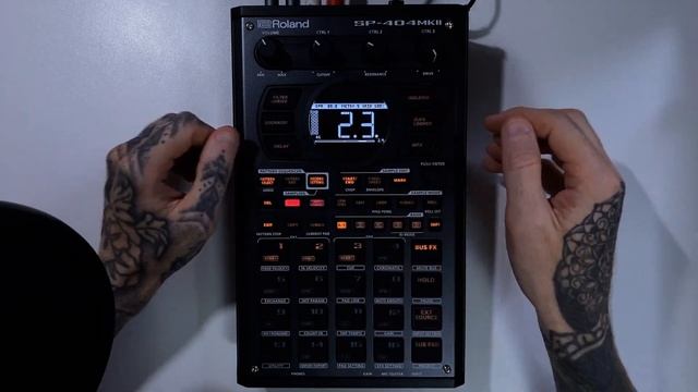 Roland SP-404 MKII Tutorial Series 35 - Motion Recording