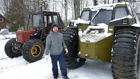 Турбо-трактор или настоящий Вездеход. Что круче？