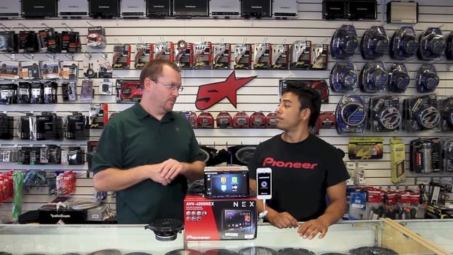 Pioneers new App radio live on a AVH-4000NEX