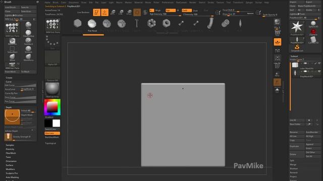 035 Zbrush 2020 Infinite Depth