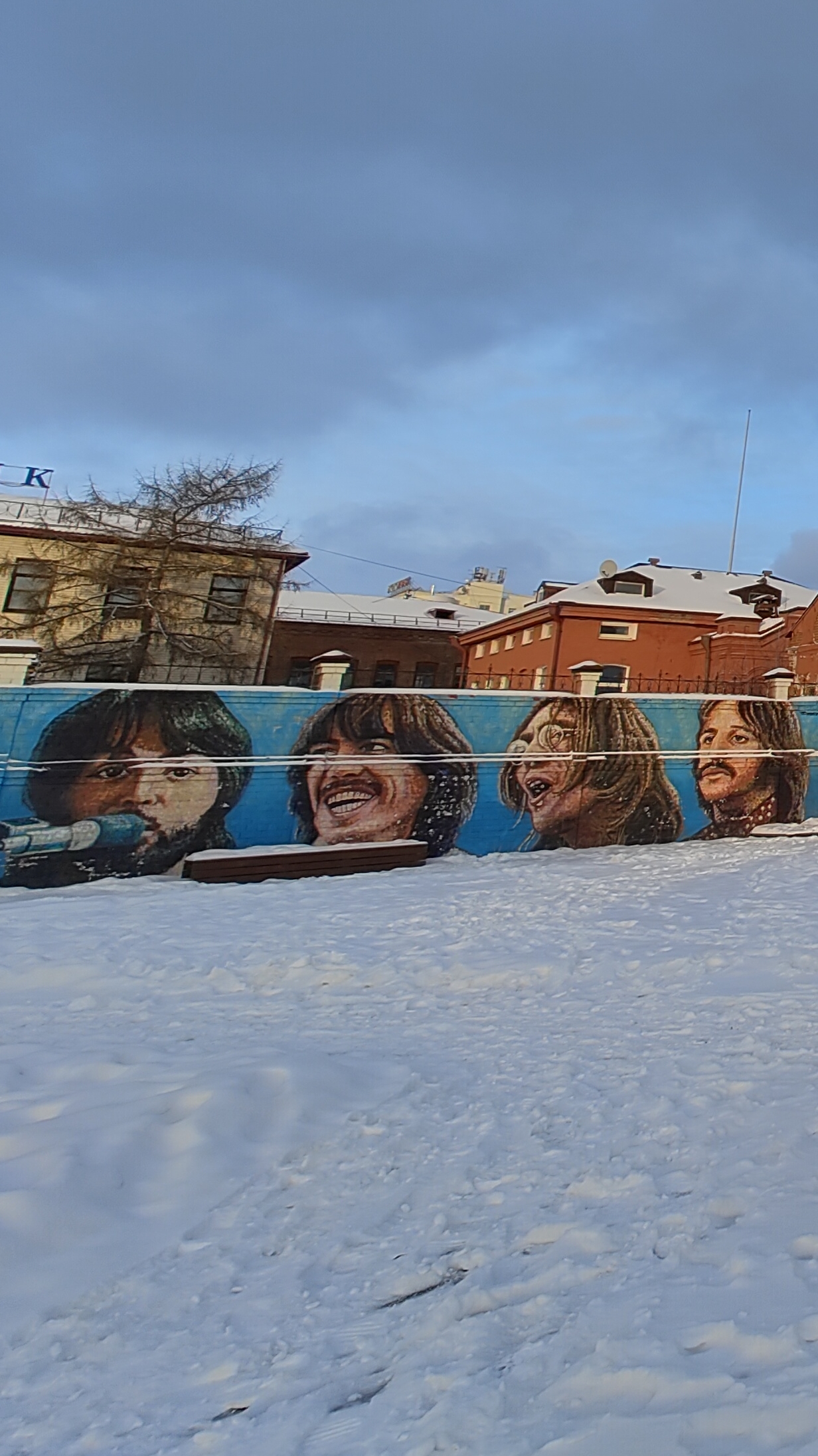 Стрит-арт в Екатеринбурге #thebeatles