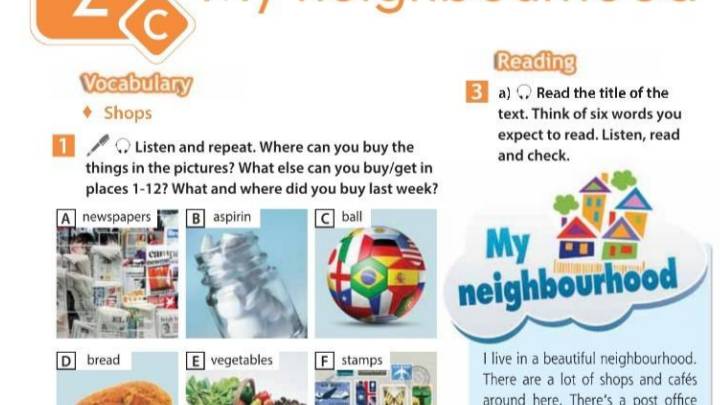 Spotlight 6, mod 2c  My neighbourhood