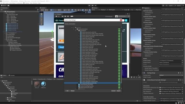 35 -Importing Hand Animations