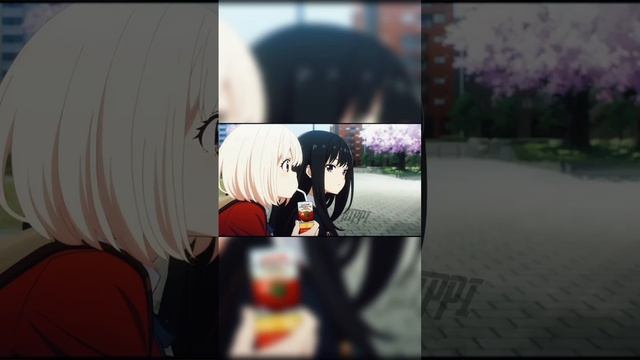 Ликорис Рикойл 💙 аниме клип 💙 Тисато × Такина (♪AMV♫)