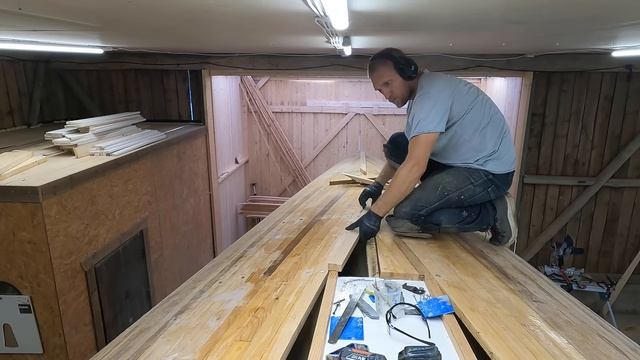 We Finished Planking The Hull! - Ep. 363 RAN Sailing