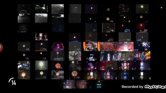 Every Times Square Ball Drop At Once (1953-2024)