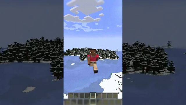 СТАЛ ОГРОМНЫМ БЕЗ МОДОВ В МАЙНКРАФТ #minecraftshorts #minecraftmemes #memes #майнкрафт #minecraft