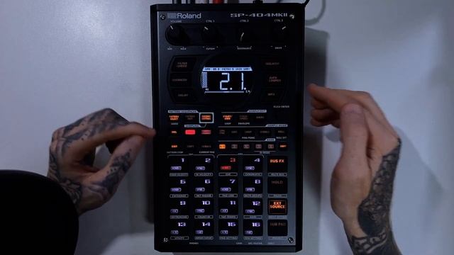 Roland SP-404 MKII Tutorial Series 36 - Exploring Pad Mutes