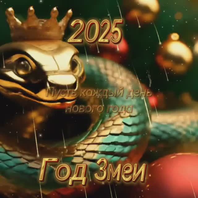 Год Змеи 2025🐍✨ Пожелания на весь год!