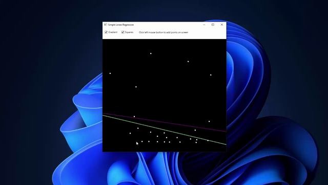 MATH. Simple Linear regression - Gradient+Squares