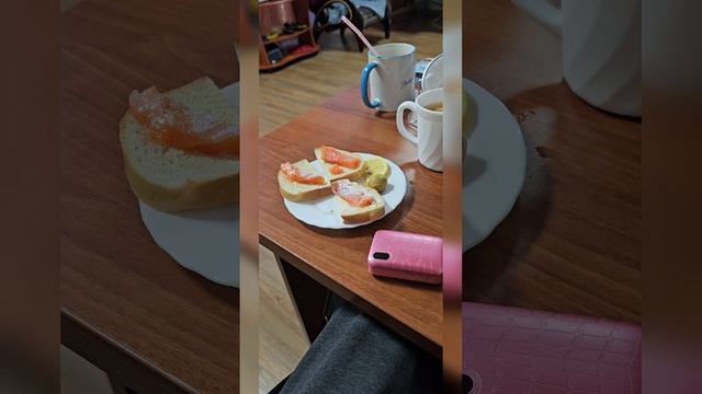 Мой обычный завтрак