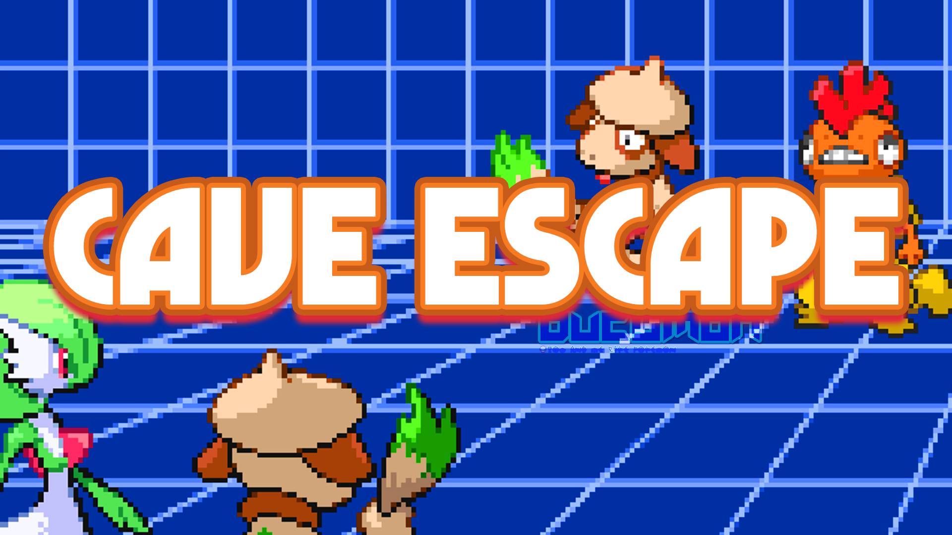 Pokemon Cave Escape - GBA ROM Hack Игра в жанре квест с множеством головоломок и многим другим...