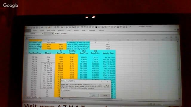 A0103 - Learn FREE EXCEL Programming Courses showing @azmat_system Code Macros VBA to Teach via NET