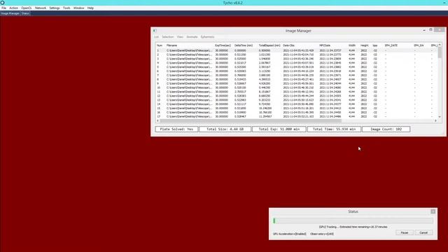 (2021-11-29) Example Tracker performance with and without Normalization