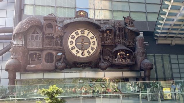 Сказочные часы Хаяо Миядзаки. The Ni-Tele Really Big Clock.