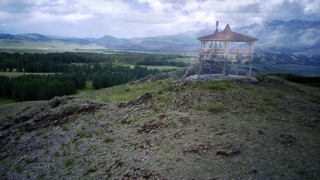 Курайская степь.