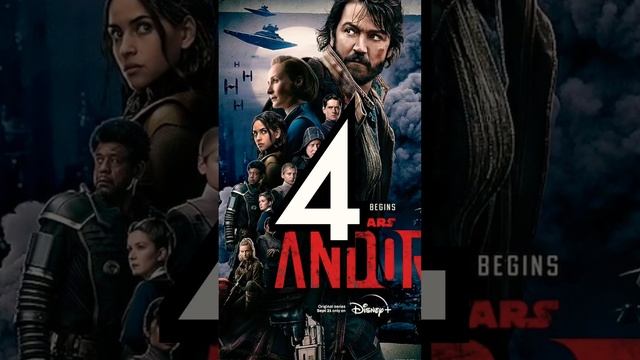 Star Wars TV RANKED! #Ahsoka #Mandalorian #Andor #ObiWanKenobi #shorts #shortvideo