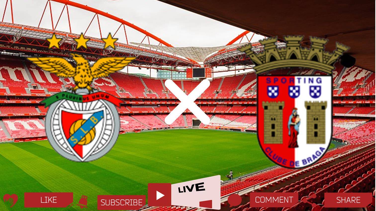 Бенфика - Брага прямая трансляция