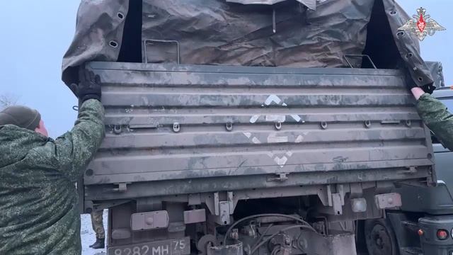 Военнсолужащие ГрВ «Запад» получили новогодние подарки от Минобороны России