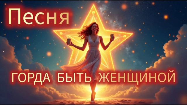 ГОРДА БЫТЬ ЖЕНЩИНОЙ (песня Анастасия Гуйо)