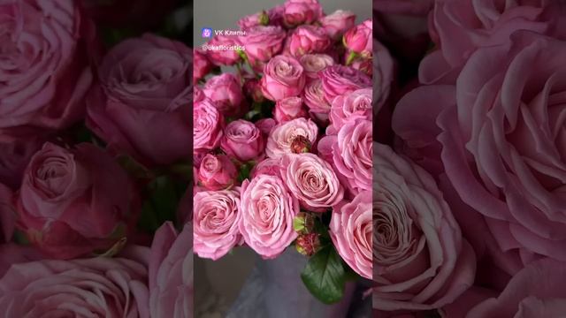 Купить Кустовые Пионовидные Розы #купитьрозы #доставкацветов #розыбукетдоставка