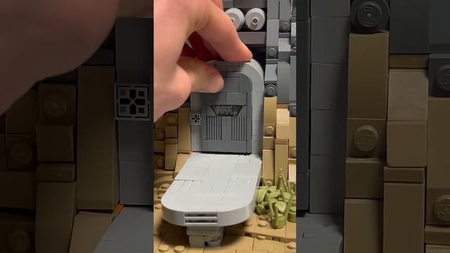 I built a Lego Star Wars MOC! #fyp #lego #viralshort #legostarwars #starwars