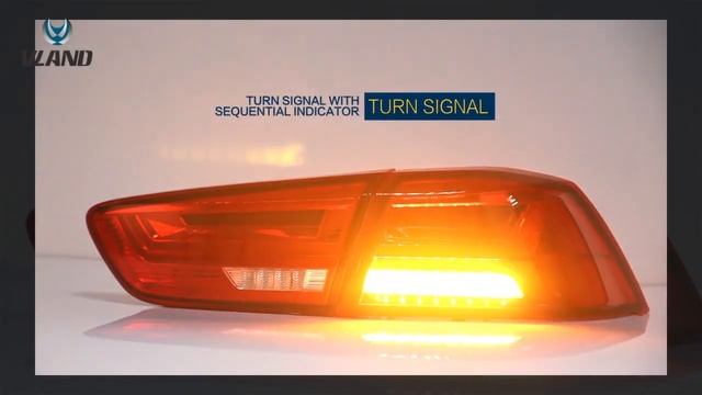 VLAND LED Tail Lights For Mitsubishi Lancer EVO X 2008-2018 -General Edition