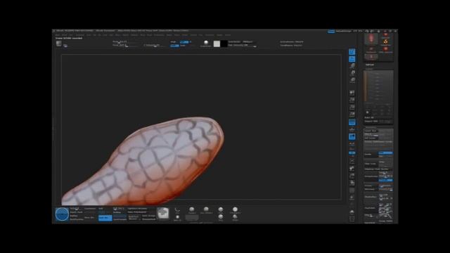 How to sculpt a snake in ZBrush