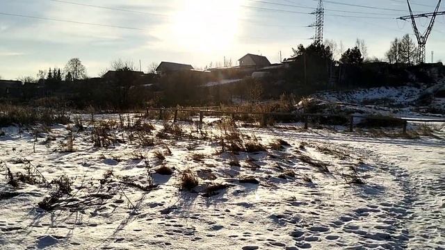 НАСТУПИЛА ЗИМА, ПРИШЛИ ПЕРВЫЕ МОРОЗЫ, НЕТ СНЕГА / Деревенька на Урале / Выпуск 44